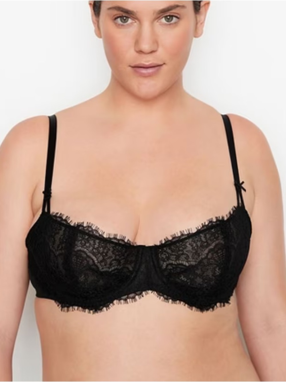 Victoria's Secret Wicked Lace Unlined Balconette Bra 34D